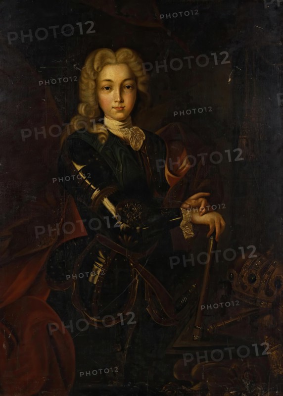 Portrait of Peter II, 1750. Creator: Unknown.