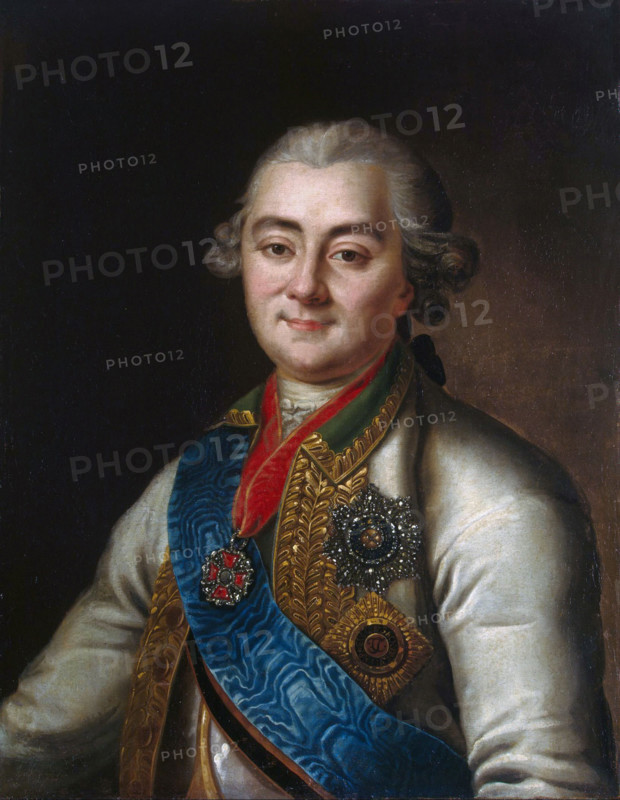 Portrait of Count Alexei Orlov of Chesme, 1782. Creator: Unknown.