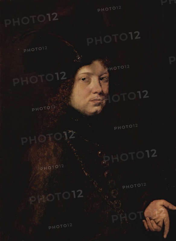 Portrait of a Young Man in a Fur Hat, 1660. Creator: Christoph Paudiss.