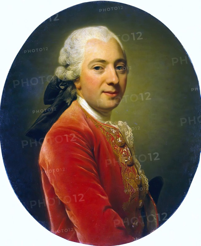 Portrait of a Man Wearing a Red Caftan, 1764. Creator: Alexander Roslin.