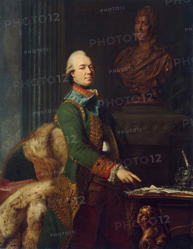 Portrait of Count Zakhar Chernyshev, 1776. Creator: Alexander Roslin.