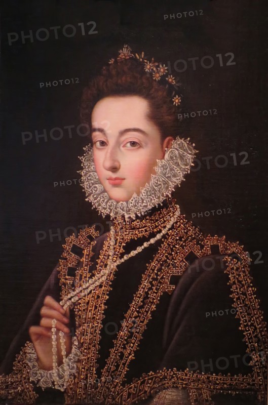 Portrait of the Infanta Catalina Michaela of Austria, 1582. Creator: Alonso Sanchez Coello.