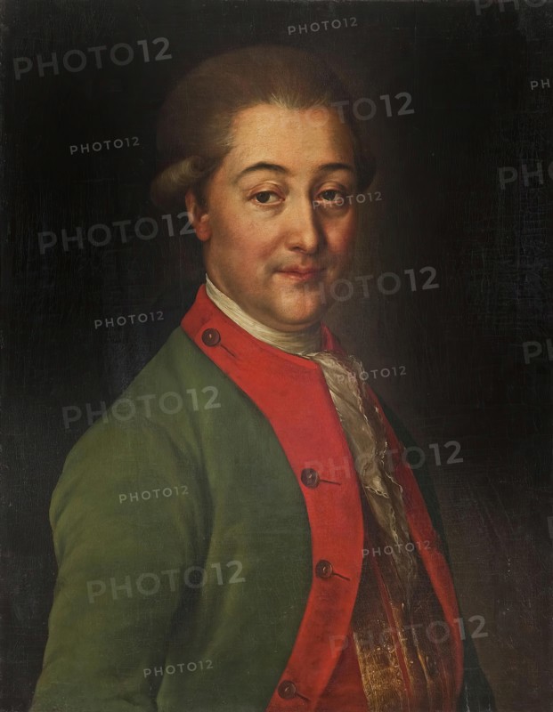 Portrait of Brigadier Alexander Khrapovitsky, 1775. Creator: Unknown.