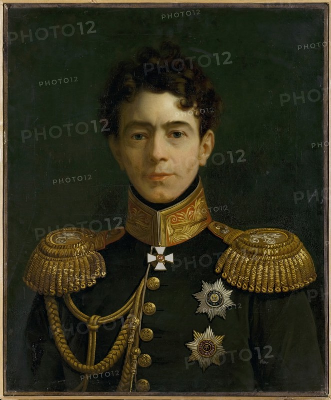 Portrait of Christopher A. von Lieven (1772/4-1838) (copy), 1851. Creator: Unknown.
