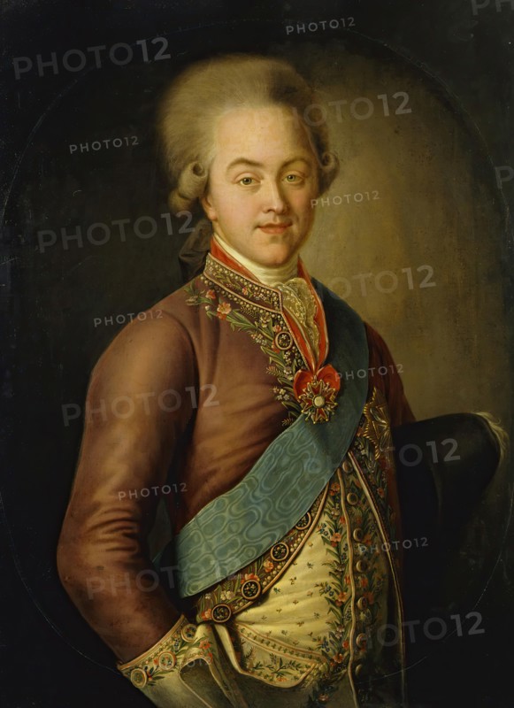 Portrait of Count N.P.Sheremetev, 1789. Creator: Unknown.