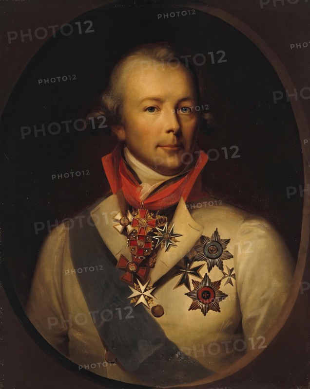 Portrait of Count Piotr Palen, 1795. Creator: Unknown.