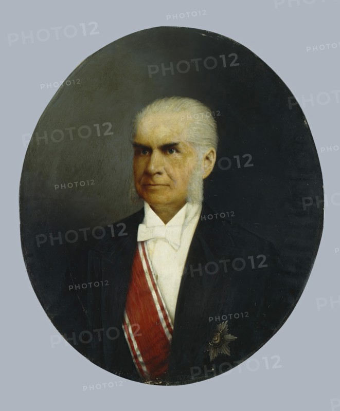 Portrait of Merchant A.G.Eliseev, 1895. Creator: Unknown.