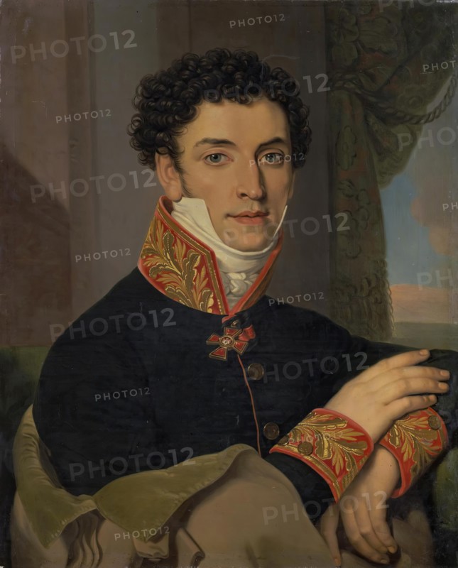 Portrait of Novosiltsev, 1815. Creator: Unknown.