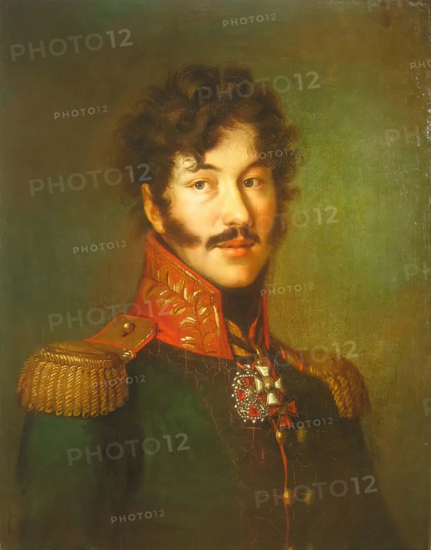 Portrait of S.N.Lanskoy, 1813. Creator: Unknown.