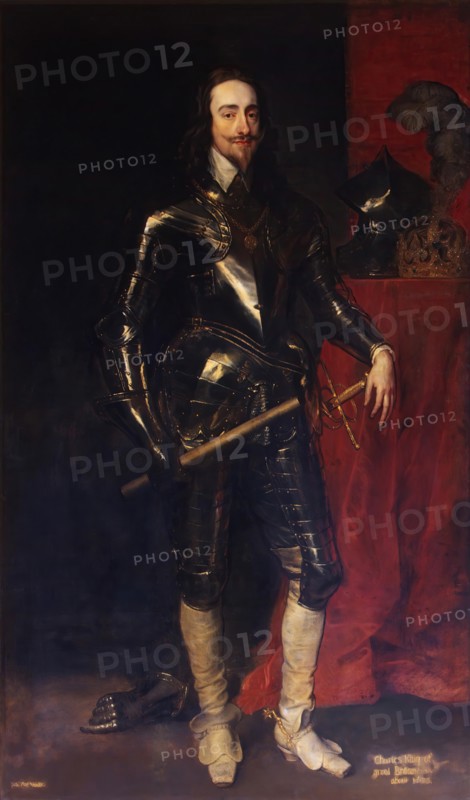 Portrait of Charles I, King of the Great Britain (1600-1649), 1638. Creator: Anthony van Dyck.