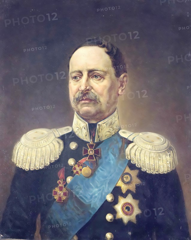 Portrait of General-Lieutenant F.F. Beger, 1892. Creator: Apolinary Horawski.