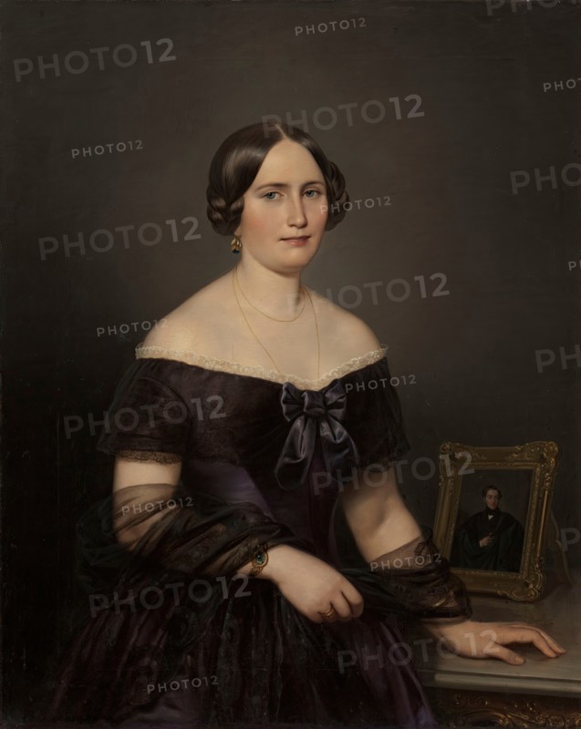 Ksenia Cavos, 1849. Creator: Cosroe Dusi.