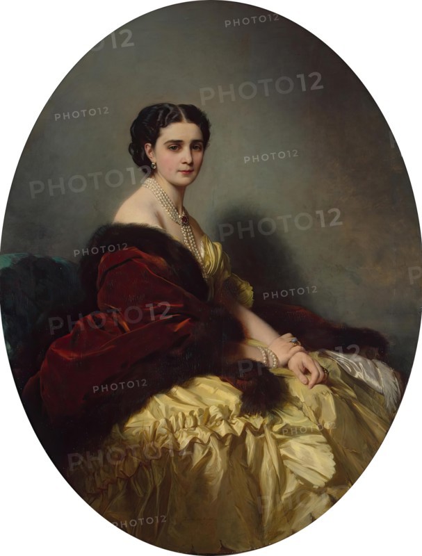 Portrait of Sophia Naryshkina, 1858. Creator: Franz Xaver Winterhalter.