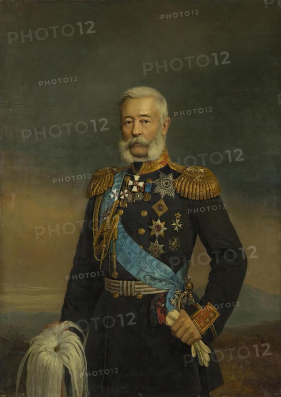 Portrait of Adjutant-General Alexander Liders, 1872. Creator: Georg von Bothmann.