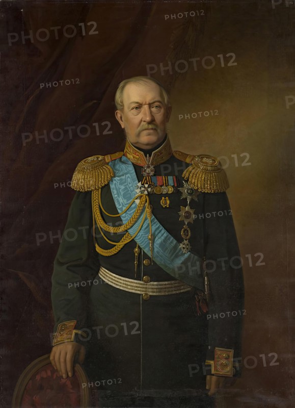 Portrait of Pavel Ignatyev, 1877. Creators: Georg von Bothmann, Nikolay Pavlovich Ignatyev.