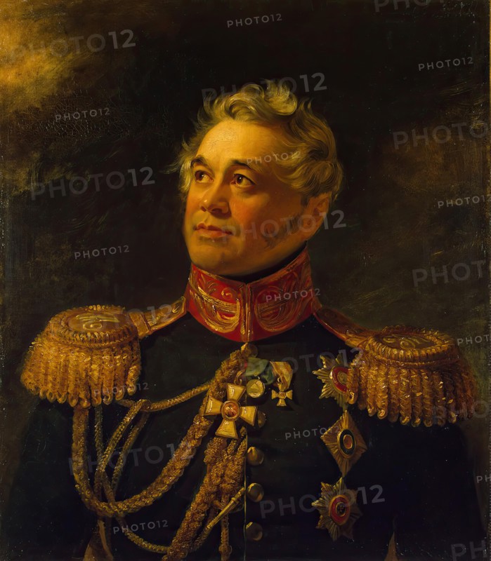 Portrait of Alexey G. Shcherbatov (1776-1848), 1822. Creators: George Dawe, Workshop of George Dawe.