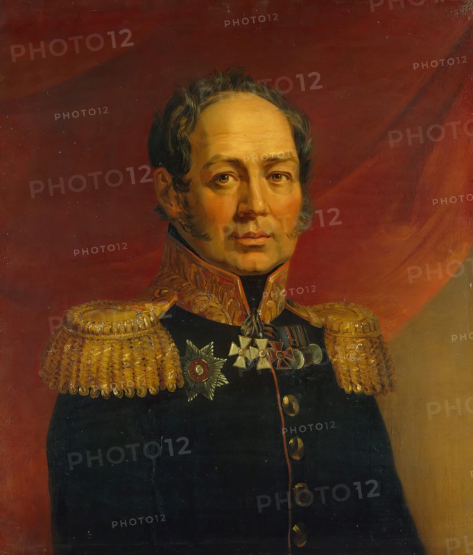 Portrait of Dmitry V. Lyalin (1772-1847/48), 1828. Creator: George Dawe.