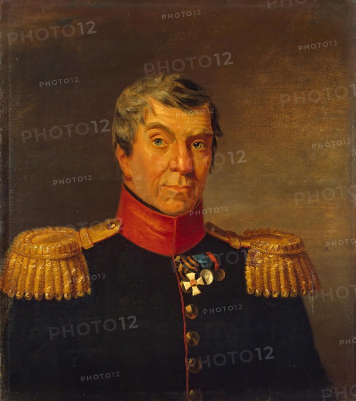 Portrait of Mikhail A. Shkapsky (1754-1815), 1822. Creators: George Dawe, Workshop of George Dawe.