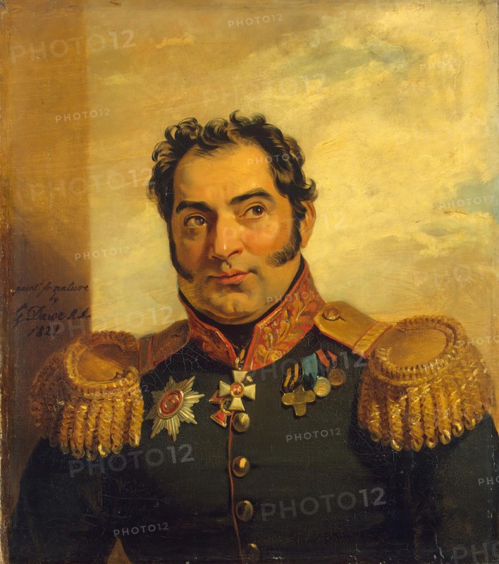 Portrait of Nikolai V. Vuich (1765-1836), 1821. Creator: George Dawe.