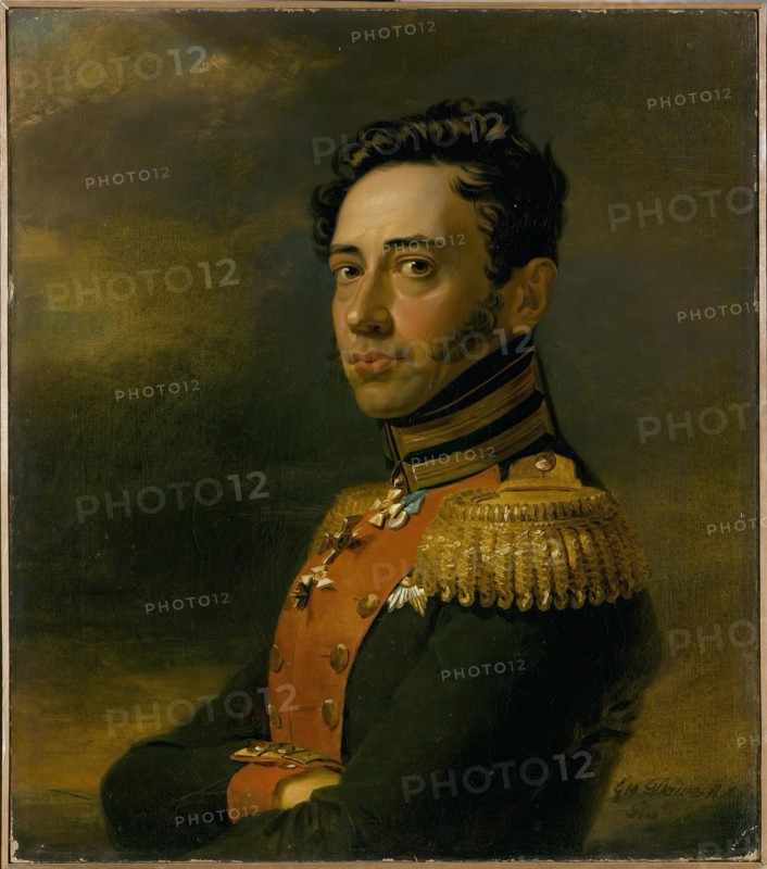 Portrait of Piotr Zheltukhin (1777-1829), 1823. Creator: George Dawe.