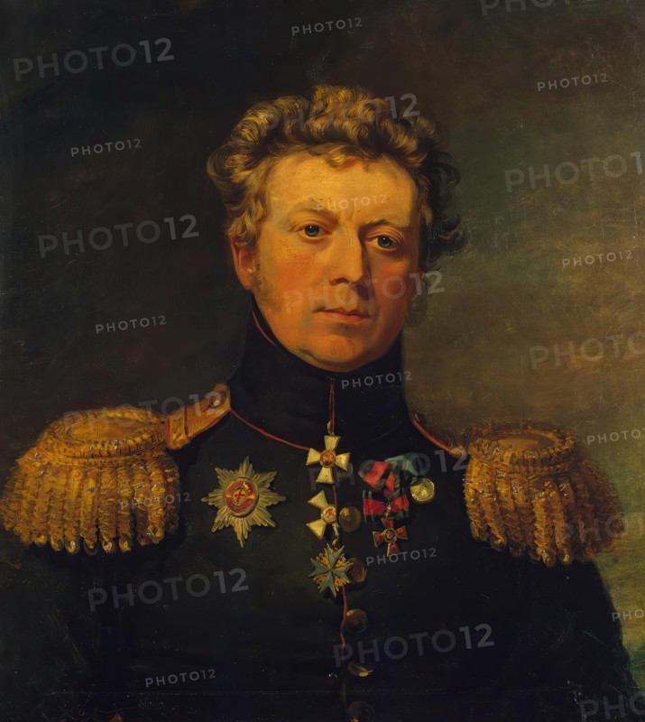 Portrait of Yevstafy Ye. Staden (1774-1845), 1822. Creators: George Dawe, Workshop of George Dawe.
