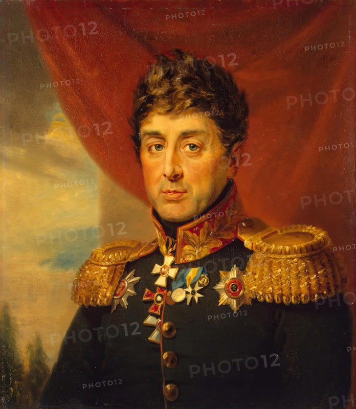 Portrait of Yevstafy Ye. Udom (1760-1836) (2nd), 1822. Creators: George Dawe, Workshop of George Dawe.