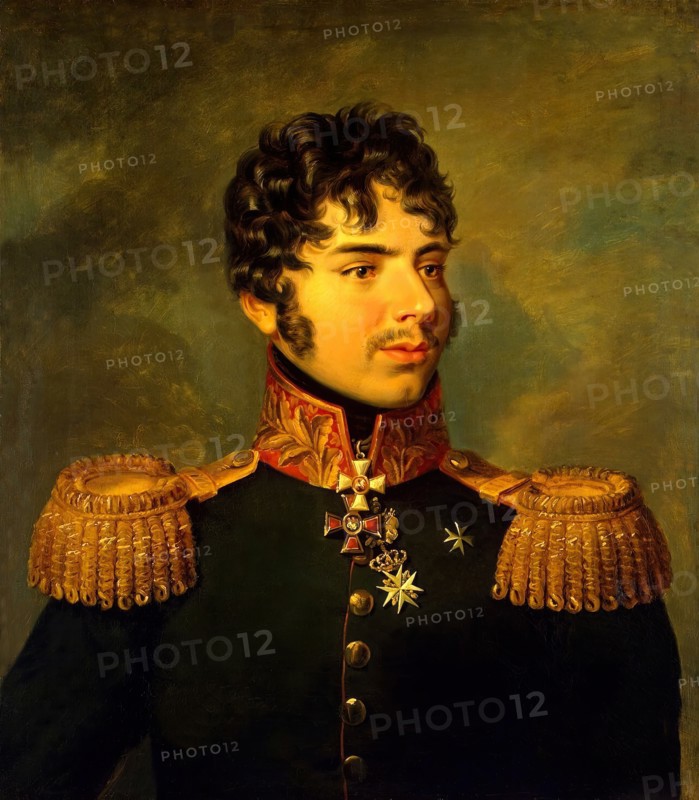 Portrait of Alexander I. Kutaisov (1784-1812), 1822. Creators: George Dawe, Workshop of George Dawe.
