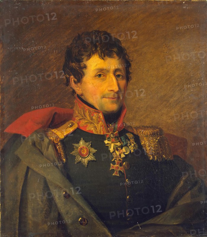 Portrait of Iosif N. (Gabriel) Gallatte (1760 - after 1849), 1822. Creators: George Dawe, Workshop of George Dawe.