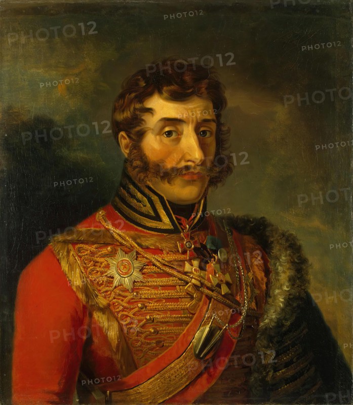 Portrait of Ivan S. Dorokhov (1762-1815), 1822. Creators: George Dawe, Workshop of George Dawe.