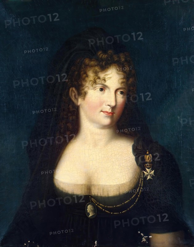 Portrait of Empress Maria Feodorovna, Wife of Emperor Paul I, 1825. Creator: Gerhard von Kügelgen.