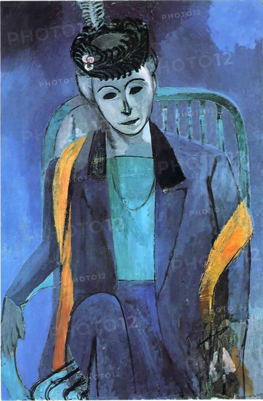 Portrait of the Artist's Wife, 1913. Creator: Henri Matisse.