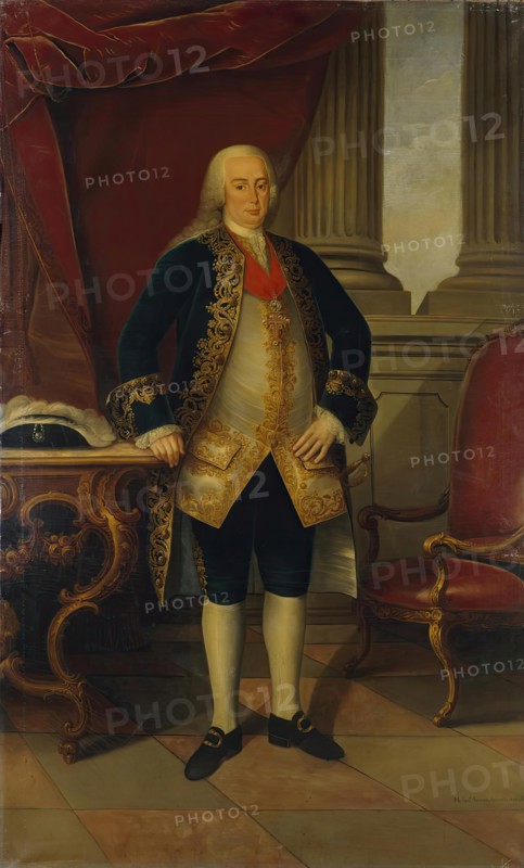 Portrait of Pedro, Prince of Brazil (1717-1786), 1773. Creator: Miguel Antonio do Amaral.