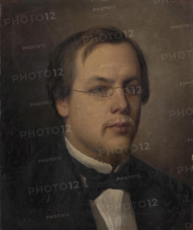 Sergey Petrovich Botkin, 1862. Creator: Mikhail Botkin.