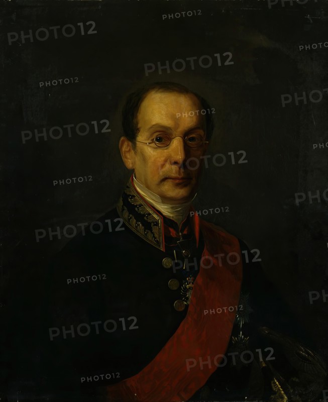 Portrait of P.F. Brock, 1861. Creator: Nikanor Tyutryumov.