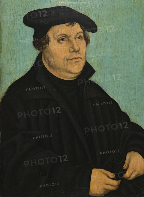 Portrait of Martin Luther, 1532. Creator: Lucas Cranach the Elder.