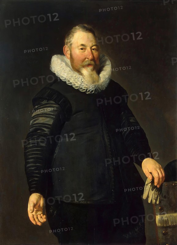 Portrait of a Man Holding a Glove, 1632. Creator: Thomas de Keyser.