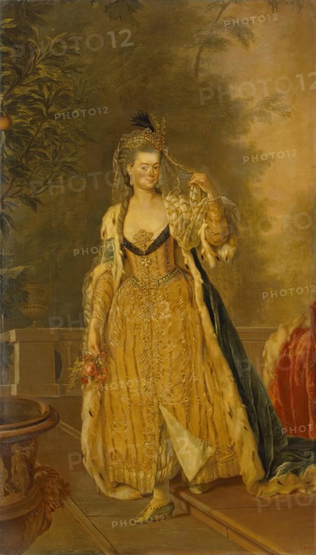 Portrait of Anna Elizabeth Louise Ferdinanda of Prussia, 1773. Creator: Anna Dorothea Therbusch.