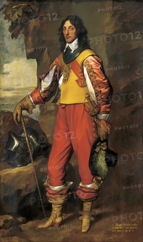 Portrait of Sir Thomas Wharton (1615-1684), 1639. Creator: Anthony van Dyck.