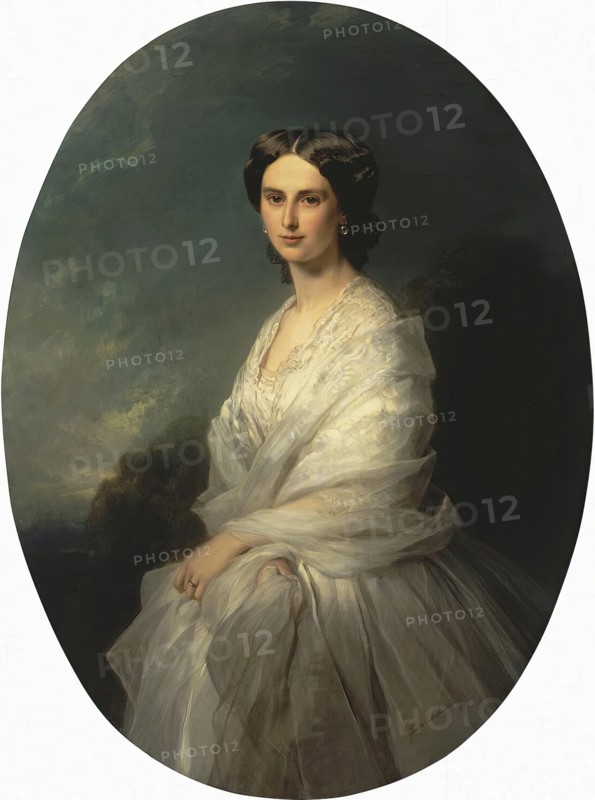 Portrait of Countess Sophia Bobrinskaya, 1857. Creator: Franz Xaver Winterhalter.