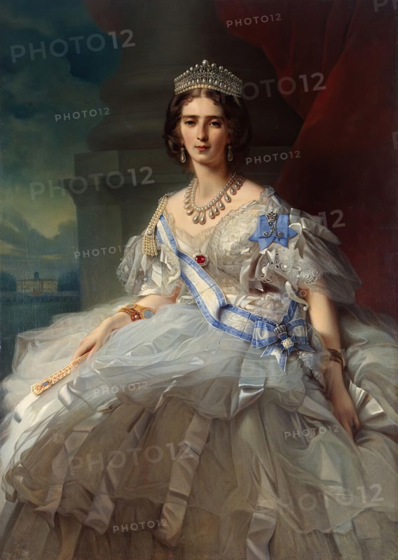 Portrait of Princess Tatyana Yusupova, 1858. Creator: Franz Xaver Winterhalter.