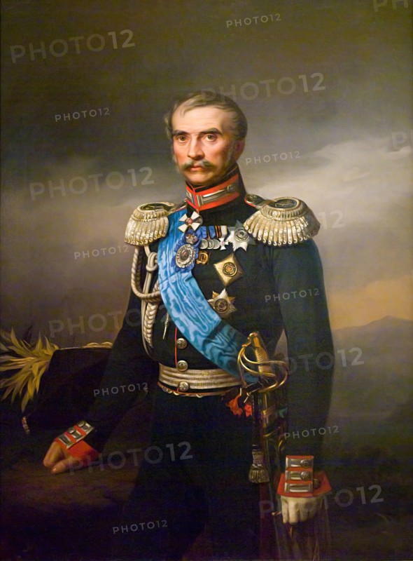 Portrait of Illarion Vasilyevich Vasilchikov, 1859. Creator: Georg von Bothmann.