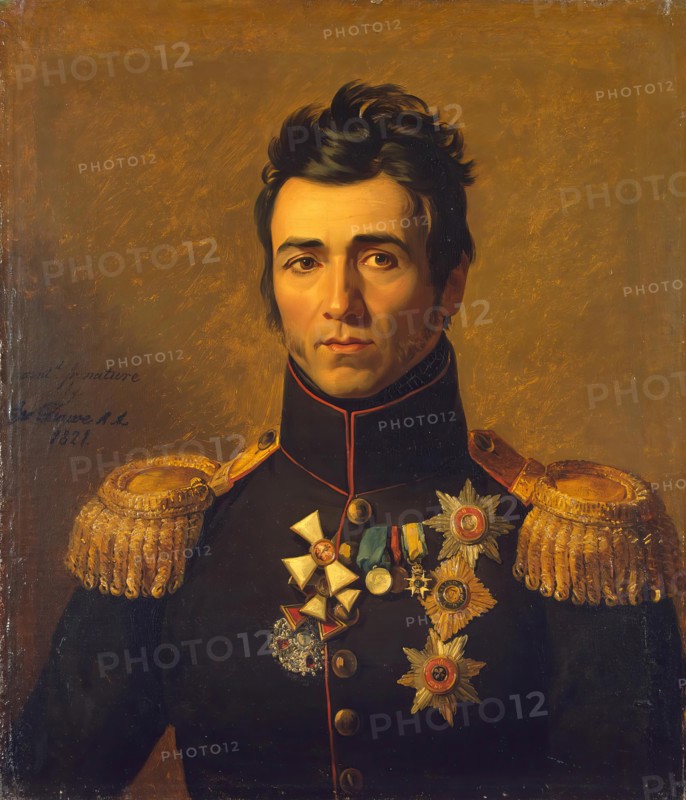 Portrait of Pyotr M. Kaptsevich (1772-1840), 1821. Creator: George Dawe.