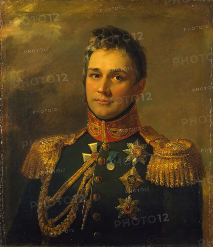 Portrait of Mikhail S. Vorontsov (1782-1856), 1822. Creator: George Dawe.