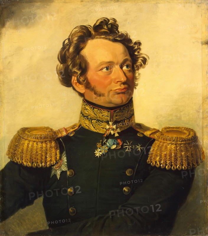 Portrait of Karl I. Bistrom (1770-1838) (1st), 1822. Creator: George Dawe.