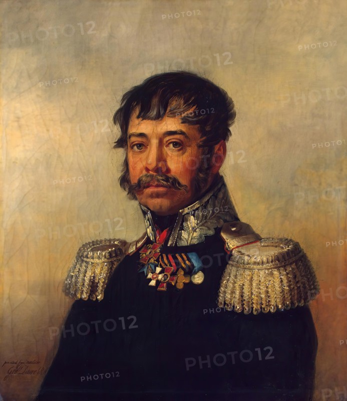 Portrait of Osip V. Ilovaisky (1775-1839) (10th), 1824. Creator: George Dawe.