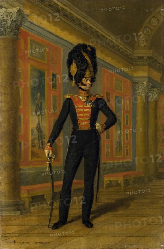Portrait of Vasily Lavrentyev (?-1843), 1828. Creator: George Dawe.