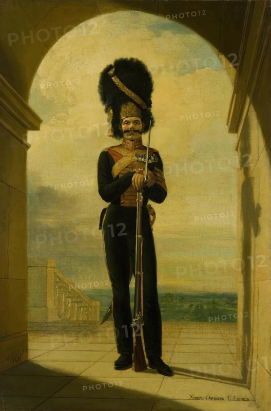 Portrait of Yegor Getgort (Etgort) (1788-1857), 1828. Creator: George Dawe.