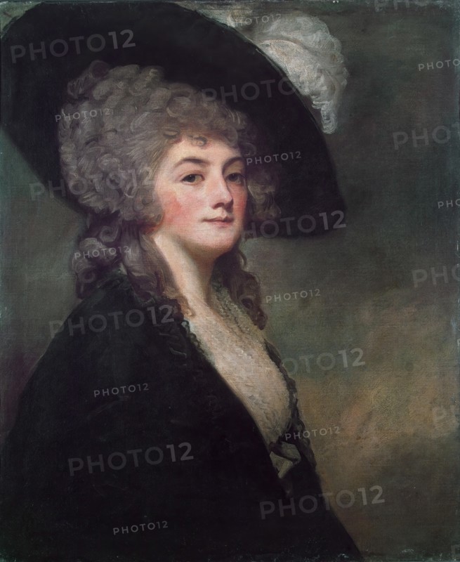 Portrait of Mrs Harrit Greer, 1781. Creator: George Romney.