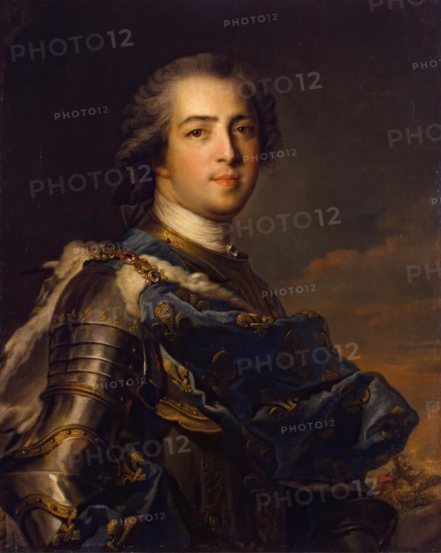 Portrait of Louis XV of France, 1745. Creator: Jean-Marc Nattier.