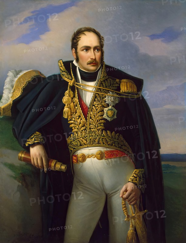 Portrait of Eugene de Beauharnais, 1831. Creator: Johann Heinrich Richter.